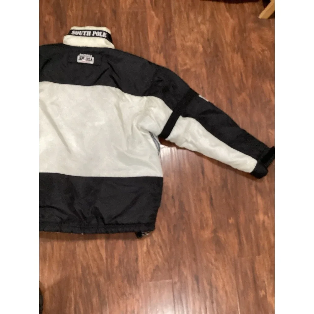 VINTAGE Southpole Jacket Men Puffer Reversible Y2K  Coat Size Large